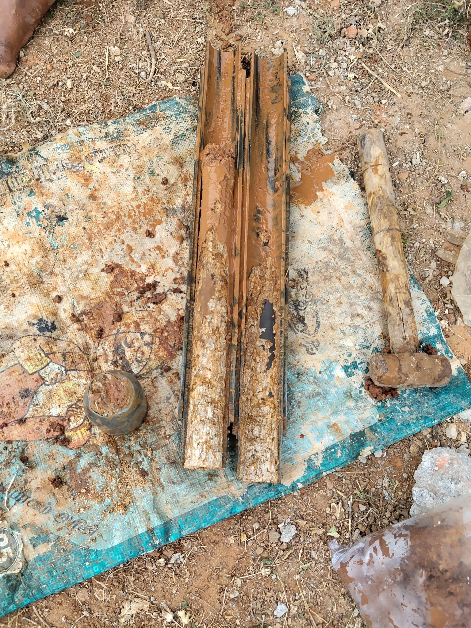 Soil Test Core Sample