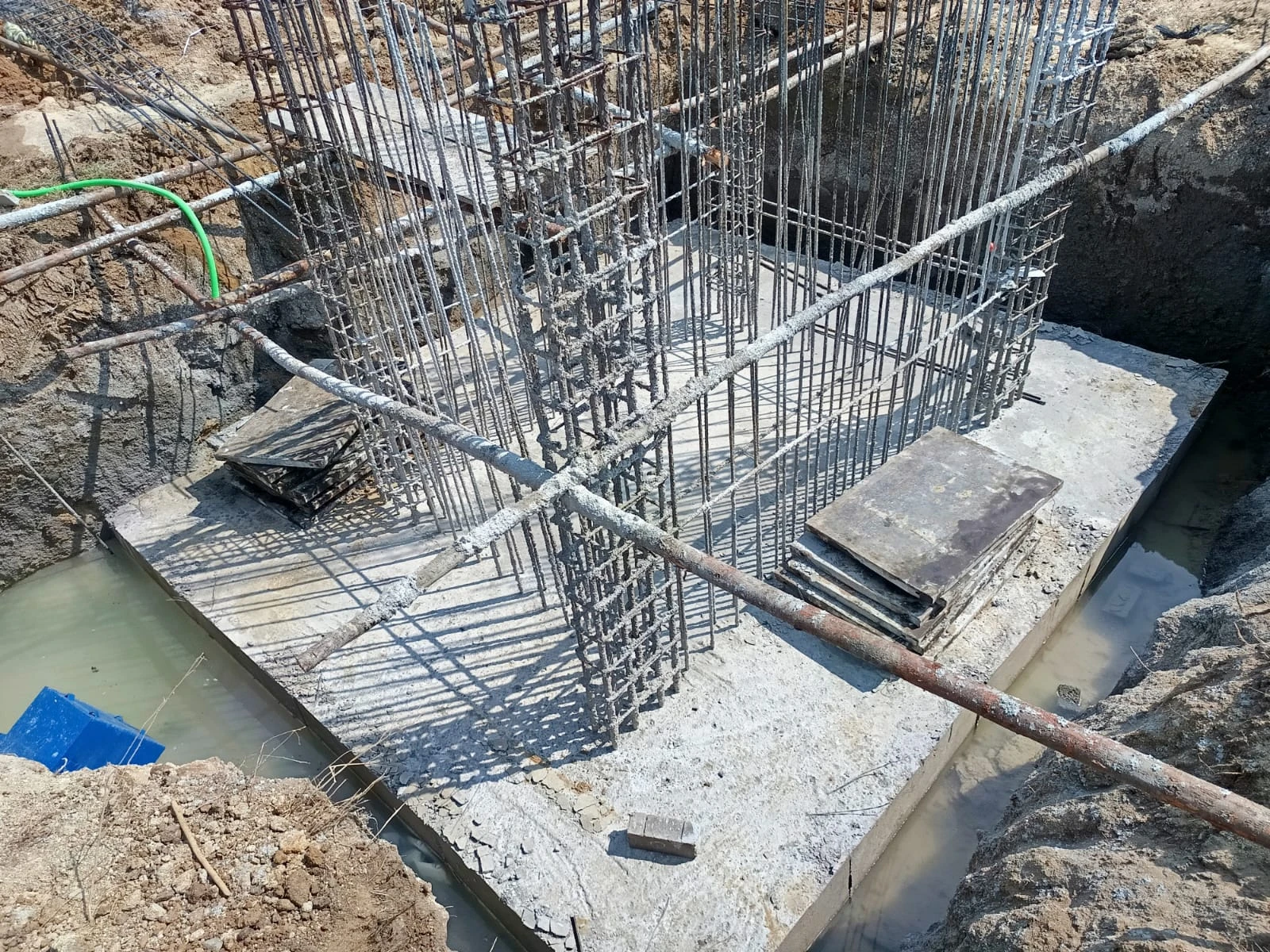 Footing Concrete Completion